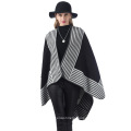 2020 autumn winter checked woven poncho stoles scarves good cape cloak for ladies blanket pashmina cashmere shawl